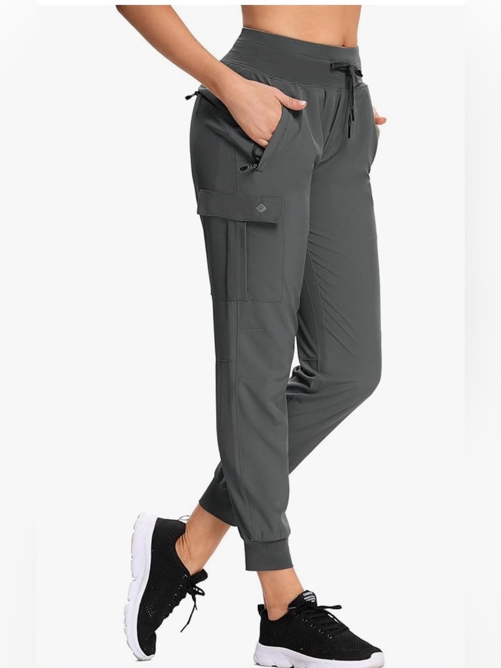 NWOT RlaGed Hiking Lightweight Joggers High Waist Quick Dry UPF 50+ |Size Small
